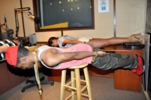 big sean planking 300x260 Celebrity Planking Pics: Justin Bieber, Chris Brown, Katy Perry and More!