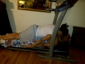 tami roman planking 300x293 Celebrity Planking Pics: Justin Bieber, Chris Brown, Katy Perry and More!