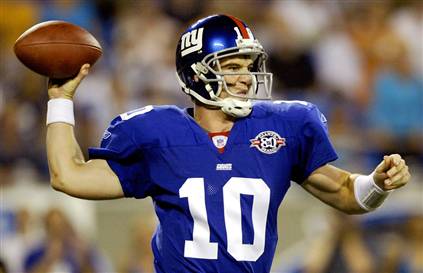 Eli Manning New York Giants One Win From Super Bowl XLVI